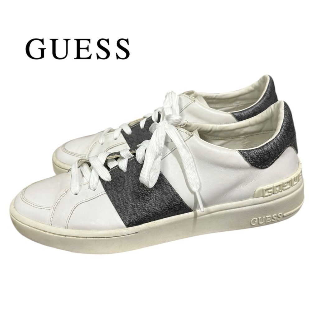 Guess Verona Men's Low Top Lace Up Leather Tennis Shoes Sneakers 11